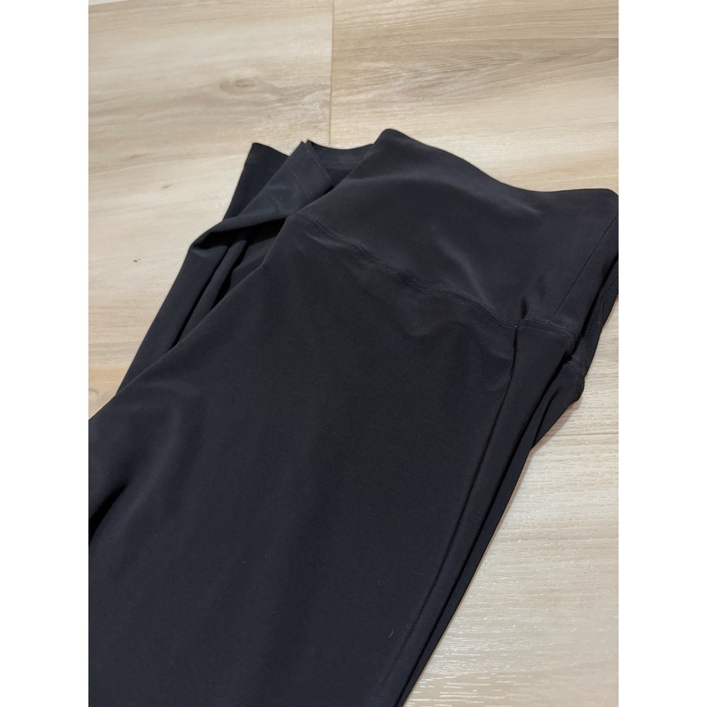 By JJ Legging Pants Women Large Black Athleisure Active Stretch Poly Blend